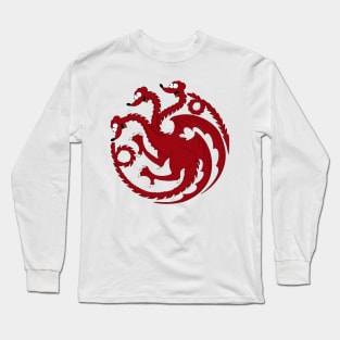 Simpsons Targaryan Dragon Long Sleeve T-Shirt